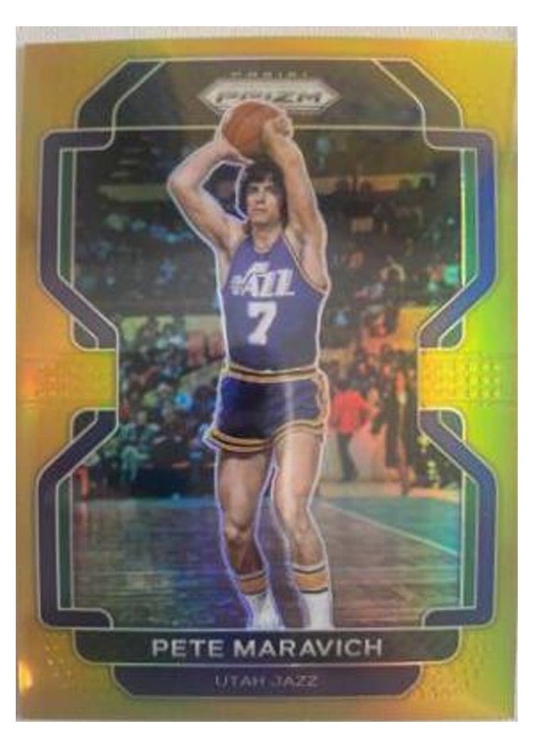 2021-22 Panini Prizm Base Set Pete Maravich #261 card