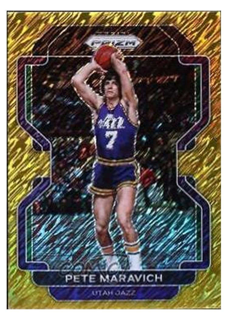 2021-22 Panini Prizm Base Set Pete Maravich #261 card