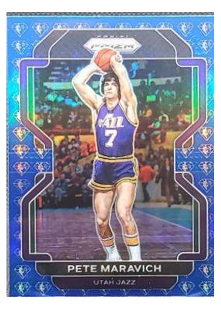 2021-22 Panini Prizm Base Set Pete Maravich #261 card