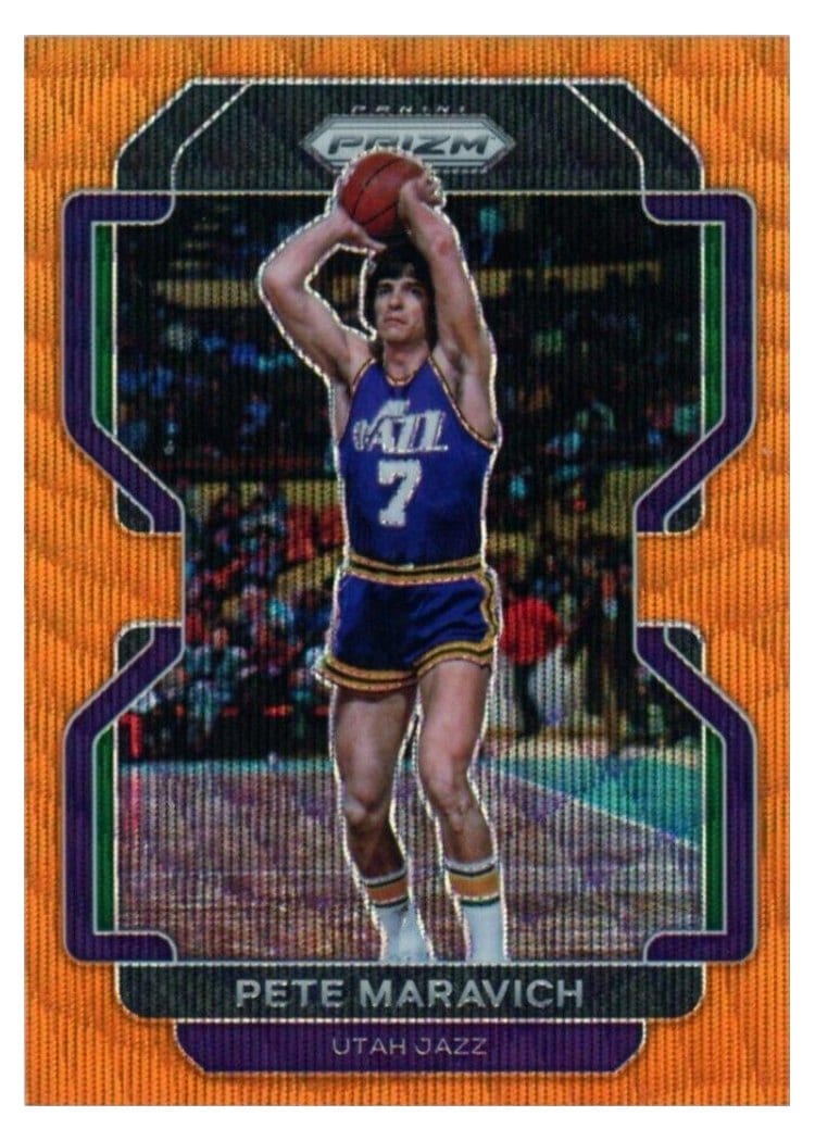 2021-22 Panini Prizm Base Set Pete Maravich #261 card