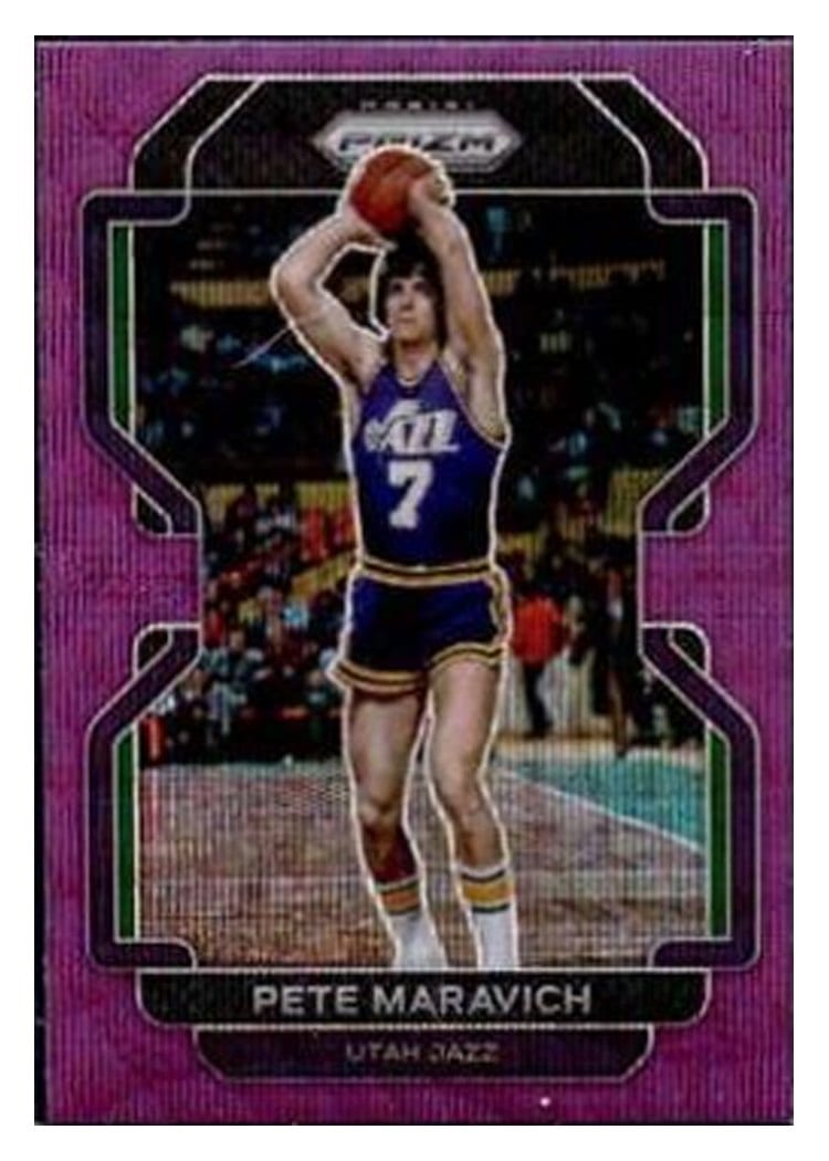 2021-22 Panini Prizm Base Set Pete Maravich #261 card