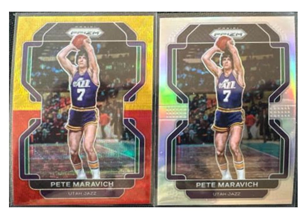 2021-22 Panini Prizm Base Set Pete Maravich #261 card