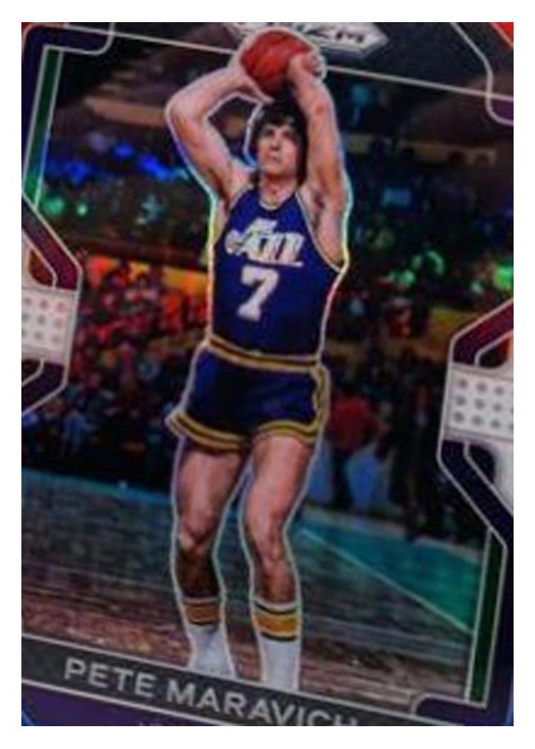 2021-22 Panini Prizm Base Set Pete Maravich #261 card