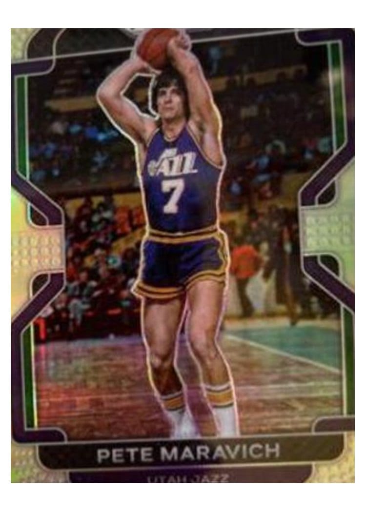 2021-22 Panini Prizm Base Set Pete Maravich #261 card