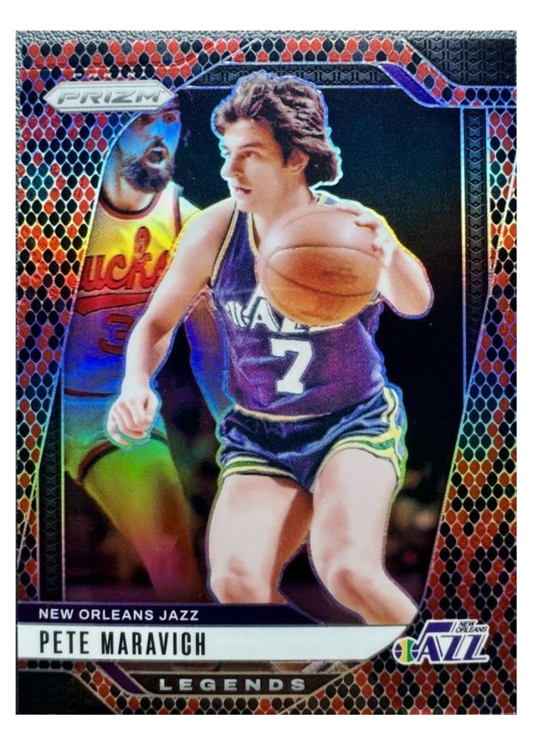 2024-25 Panini Prizm Base Set Pete Maravich #278 card