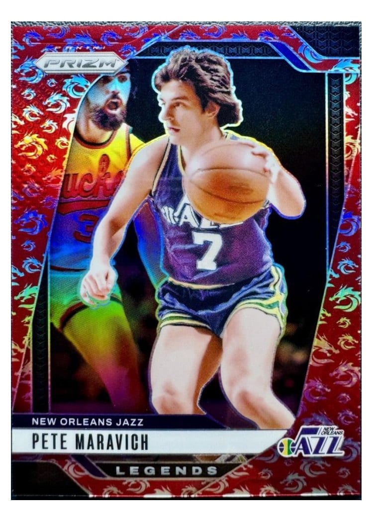 2024-25 Panini Prizm Base Set Pete Maravich #278 card