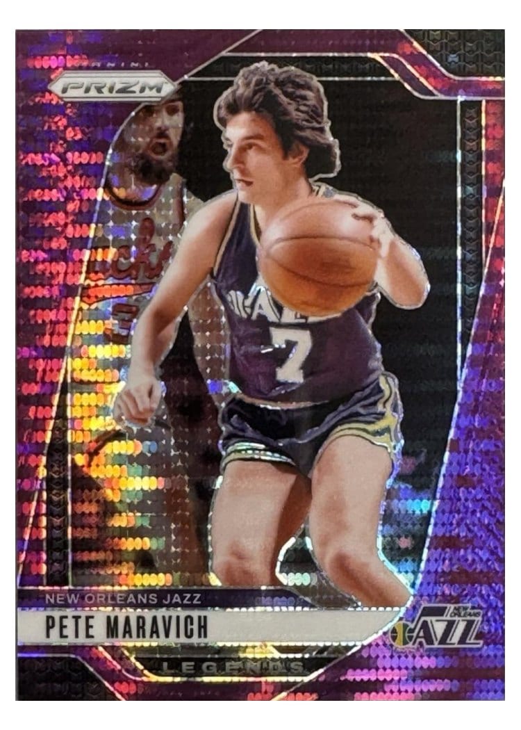 2024-25 Panini Prizm Base Set Pete Maravich #278 card