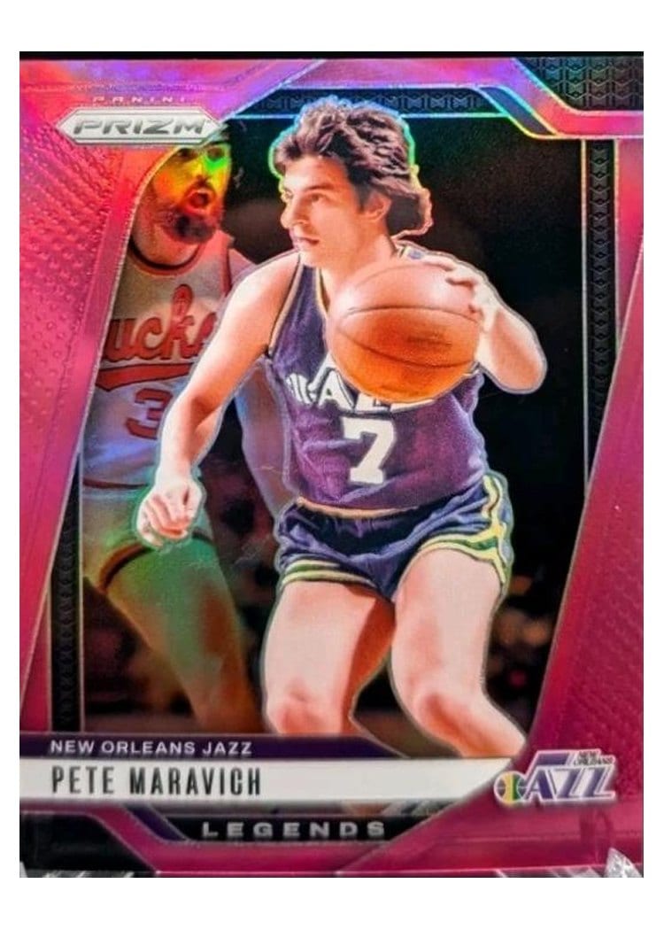 2024-25 Panini Prizm Base Set Pete Maravich #278 card