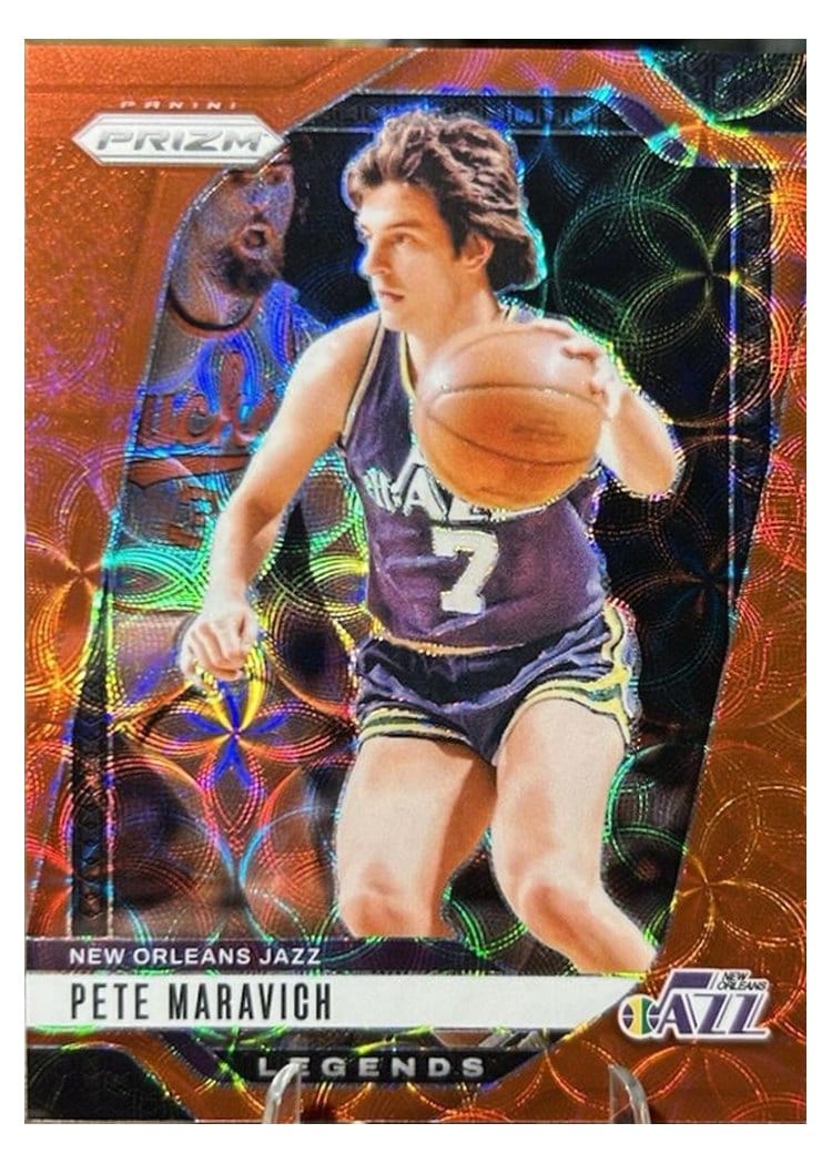 2024-25 Panini Prizm Base Set Pete Maravich #278 card