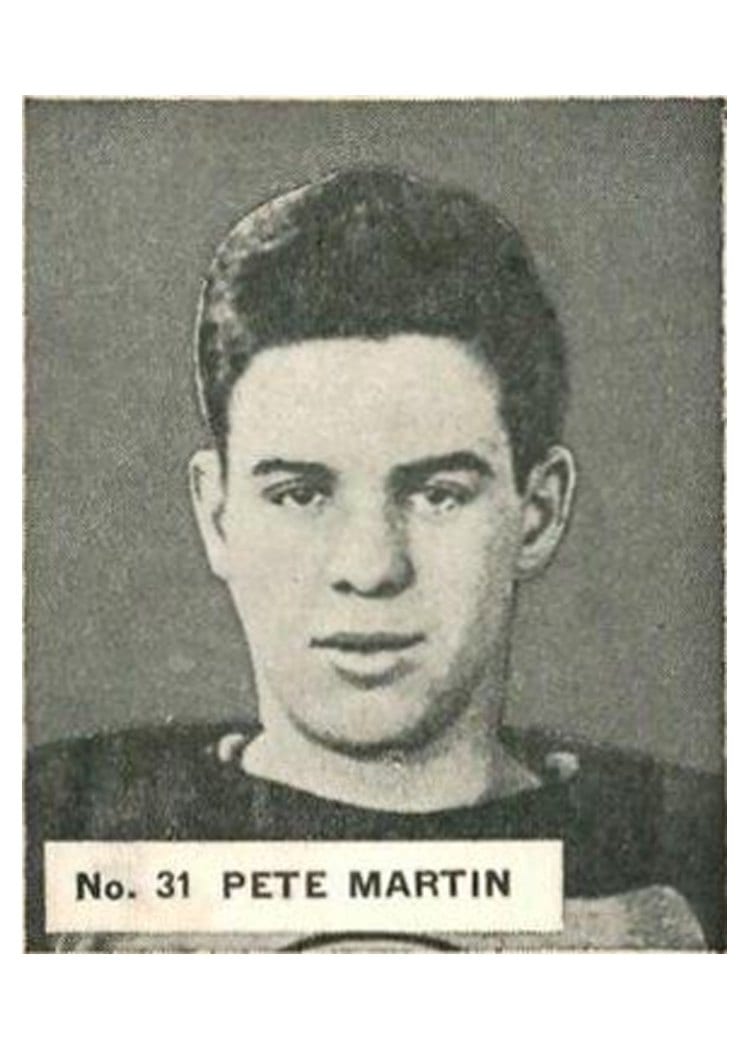 1937 V356 World Wide Gum Pete Martin #31 card