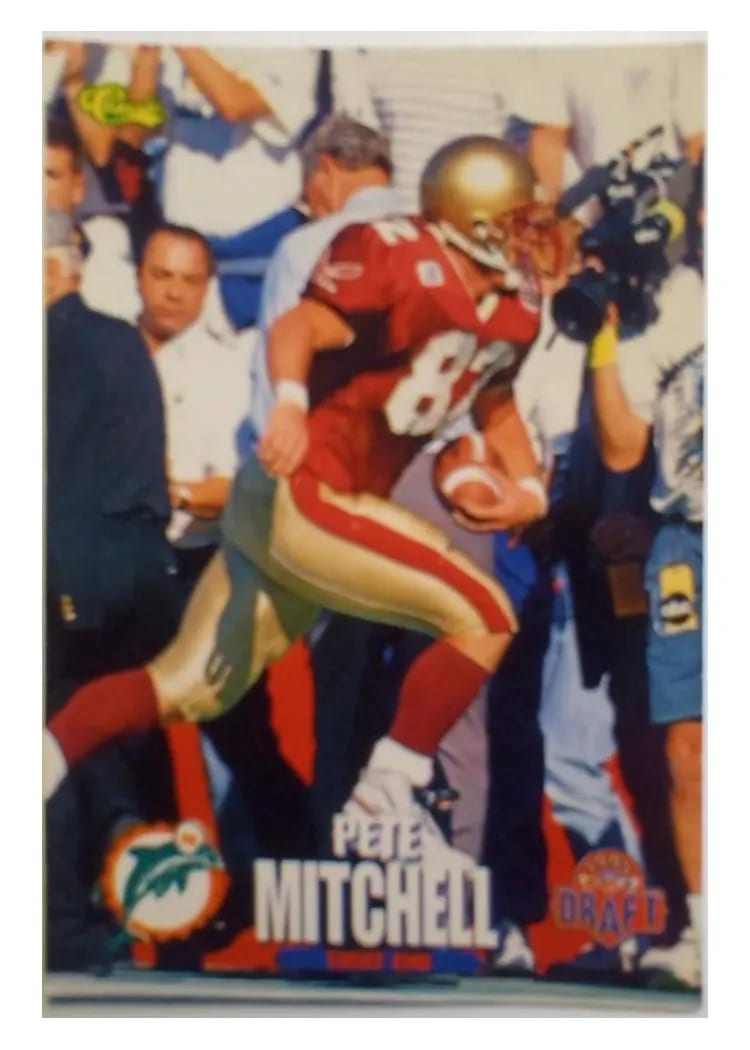 1995 Classic Pete Mitchell #41 card