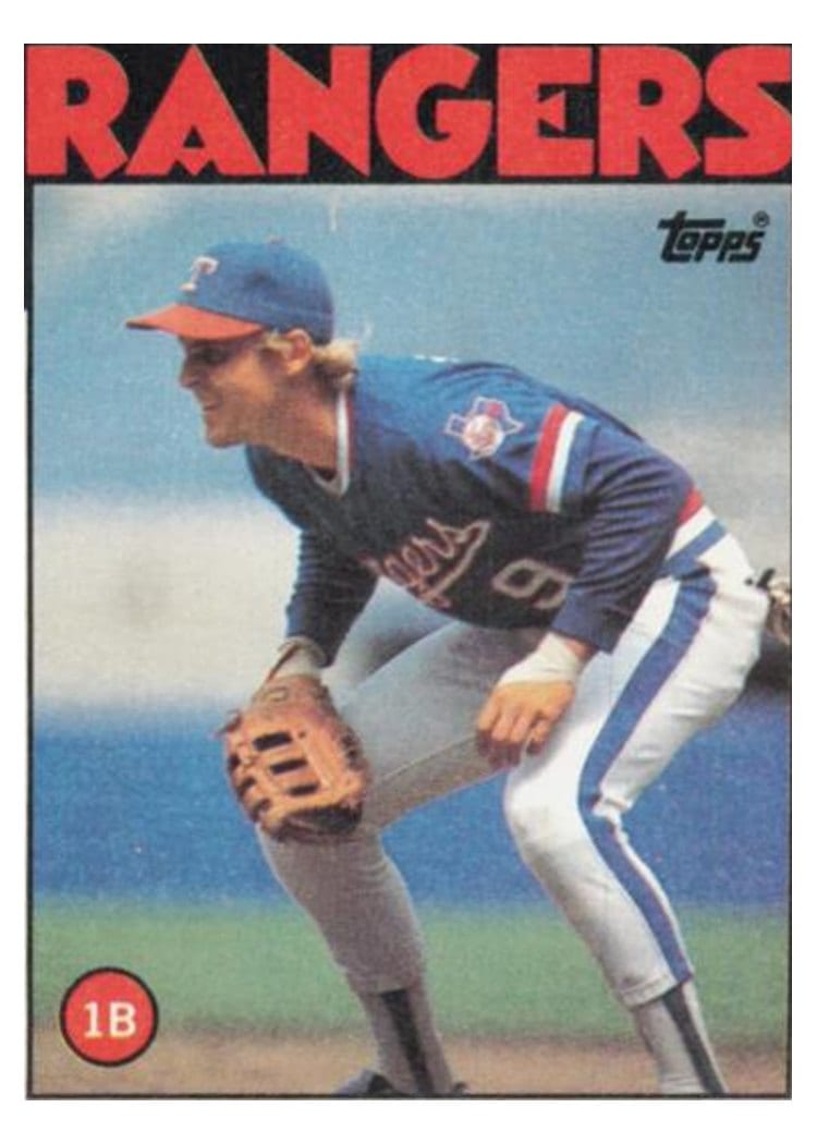 1986 Topps Pete O'Brien #328 card