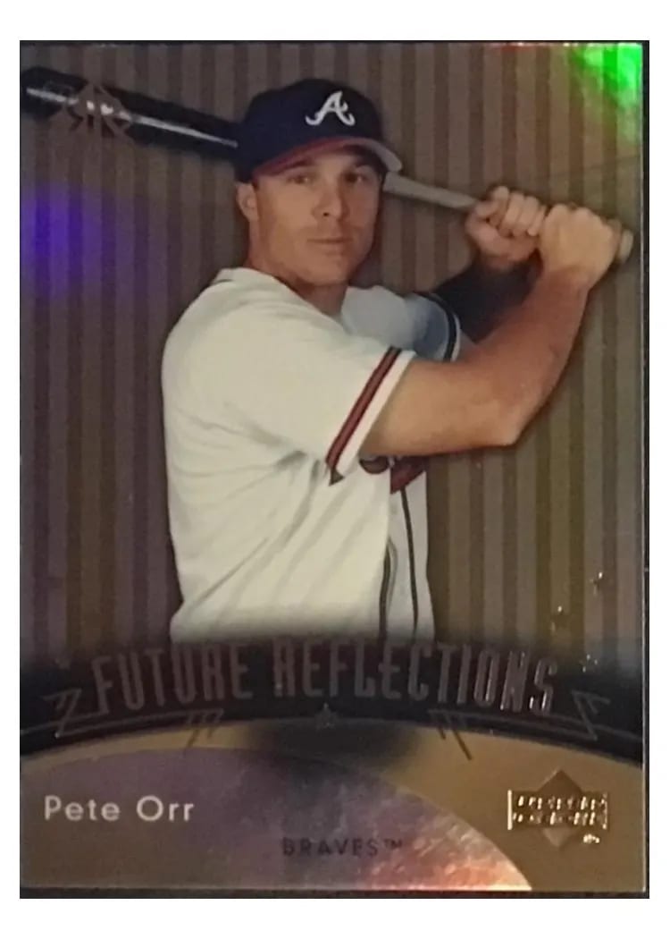 2005 Upper Deck Reflections Pete Orr #263 card