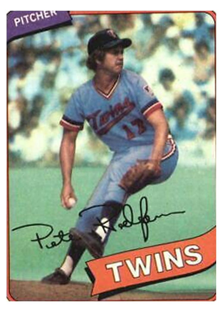 1980 Topps Pete Redfern #403 card