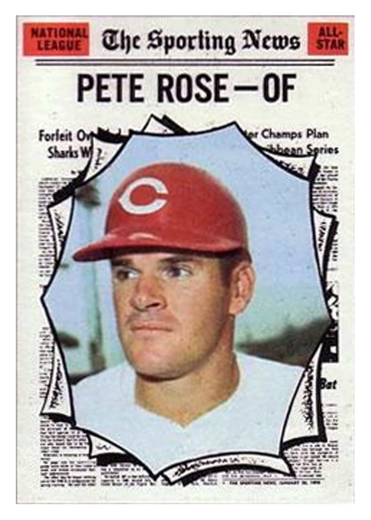 1970 Topps Pete Rose #458 card