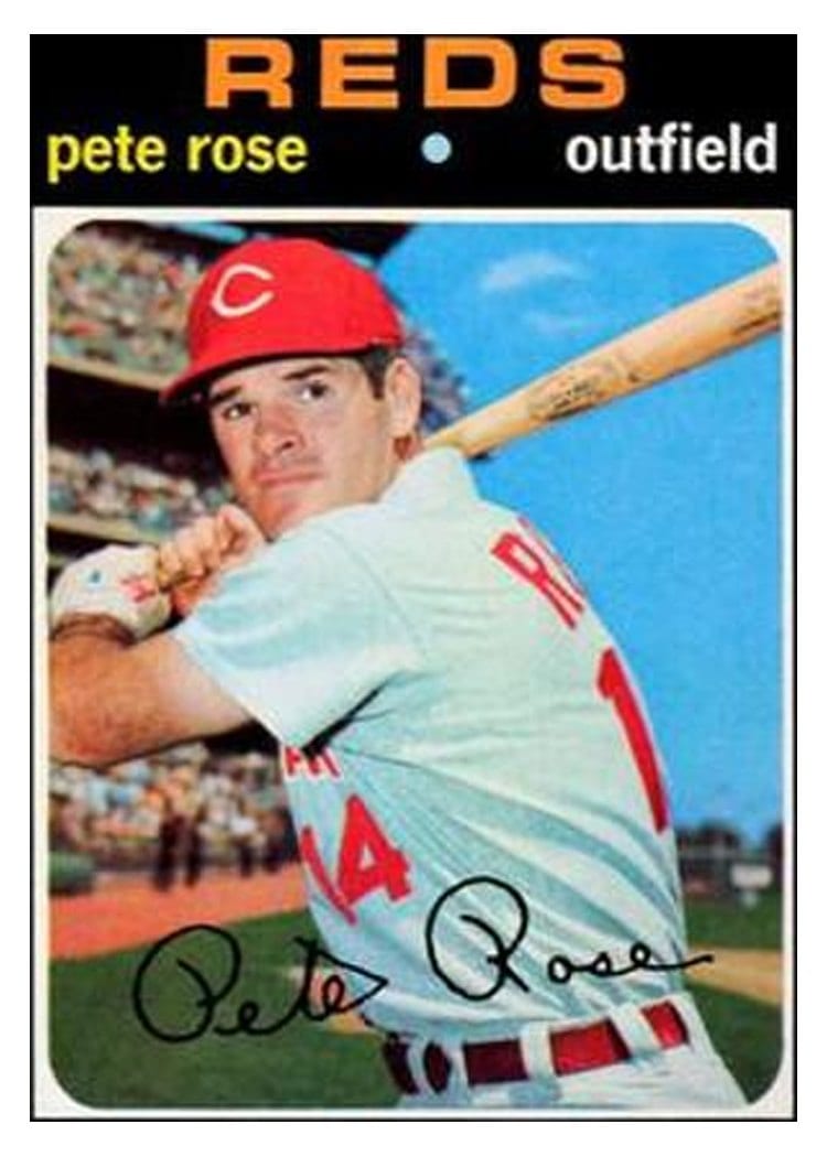 1971 Topps Base Set Pete Rose #100 card
