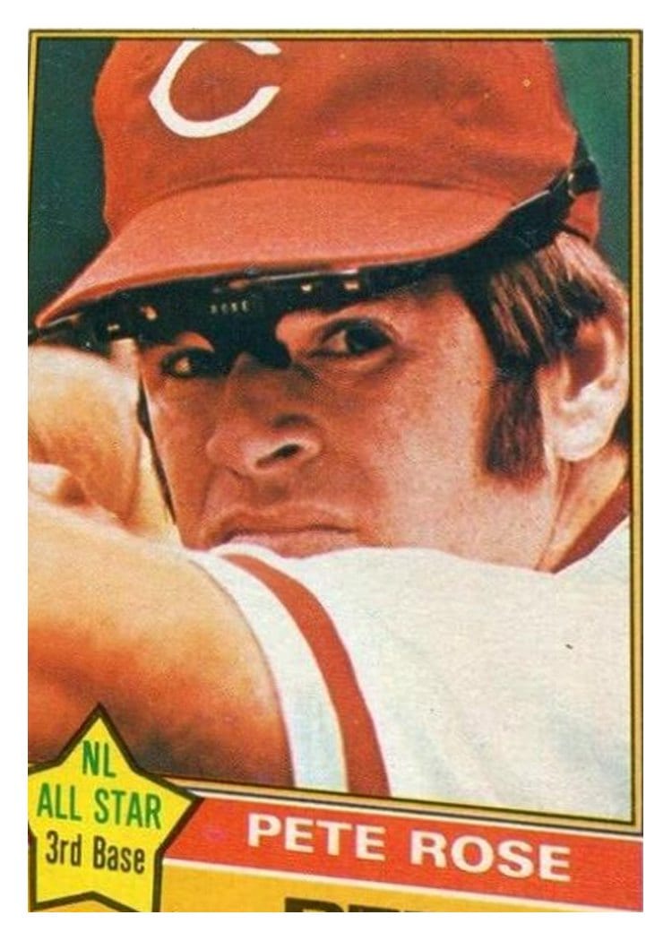 1976 Topps Pete Rose #240 card