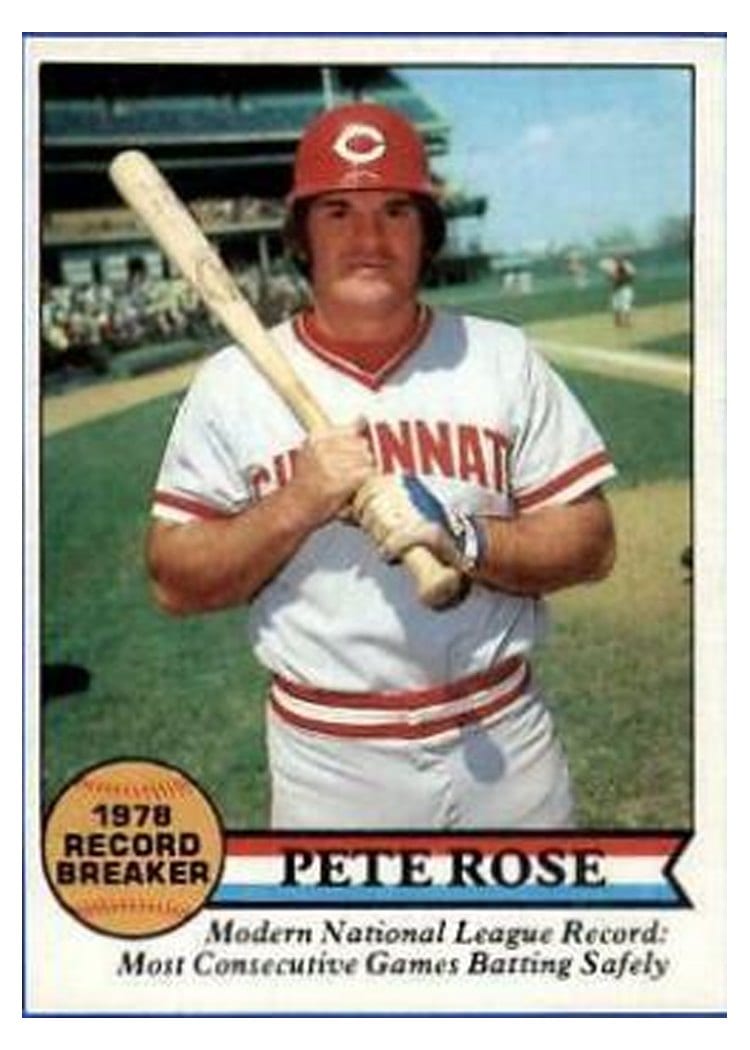 1979 Topps Pete Rose #204 card