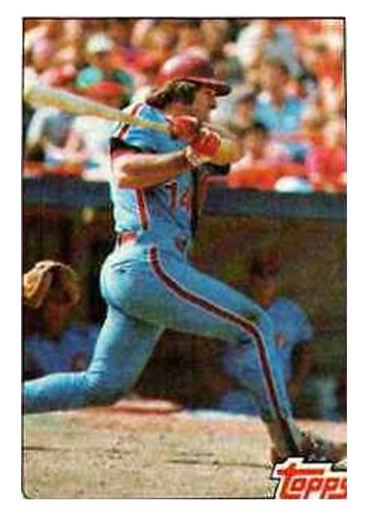1982 Topps Pete Rose #4 card