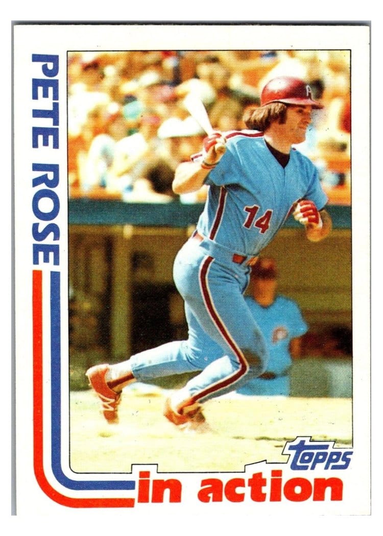 1982 Topps Pete Rose #781 card