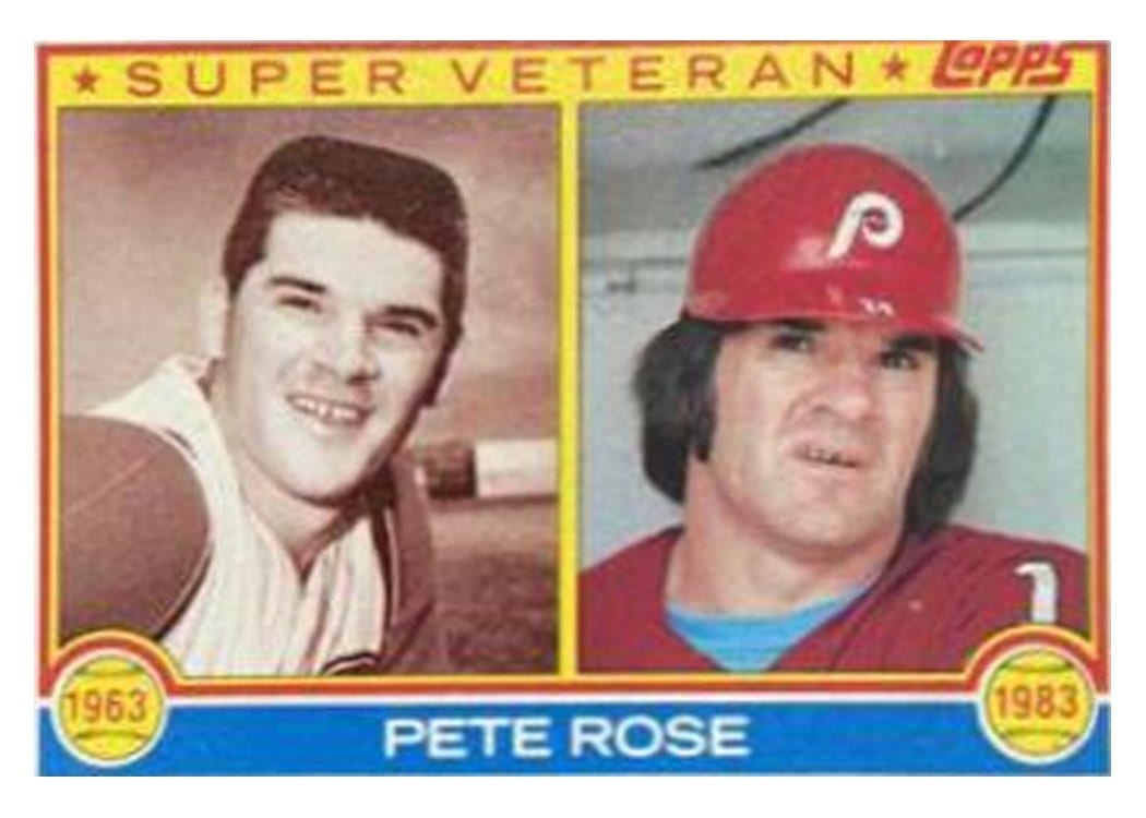 1983 Topps Pete Rose #101 card