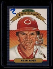 1986 Donruss Pete Rose King of Kings #653 card