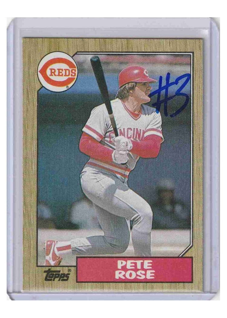 1987 Topps Base Set Pete Rose #200 card