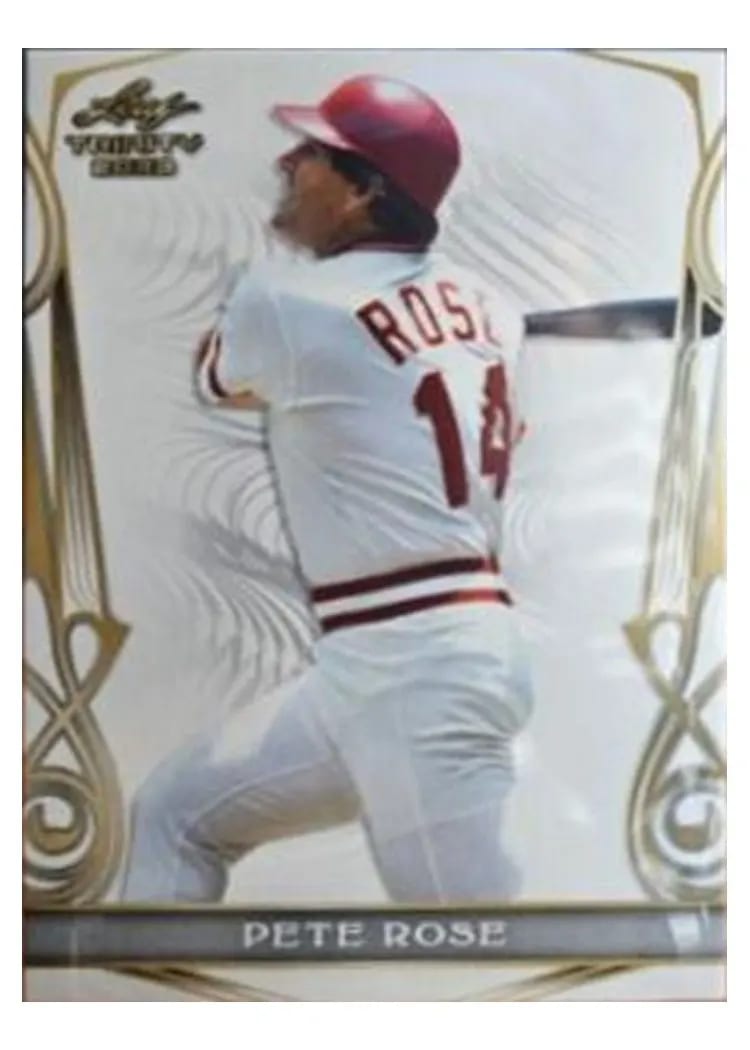 2023 Leaf Trinity Mega Box Base Set Pete Rose #43 card