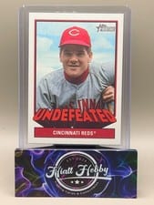2025 Topps Heritage Undefeated Pete Rose #U-4 card