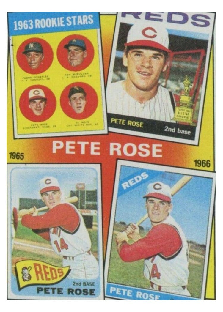 1986 Topps Pete Rose Years 1963-1966 #2 card