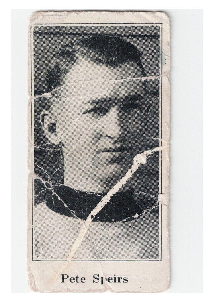 1923 V128 Paulin's Pete Speirs #2 card