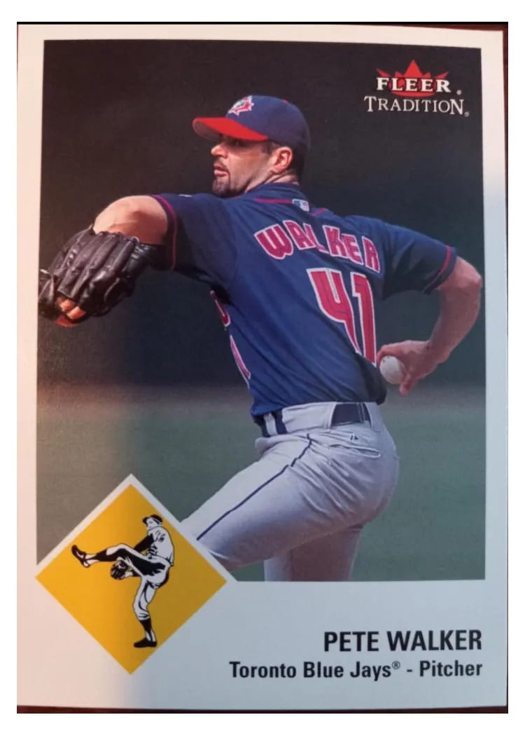 2003 Fleer Tradition Pete Walker #41 card