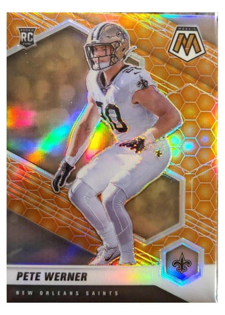 2021 Panini Mosaic Base Set Pete Werner #367 card