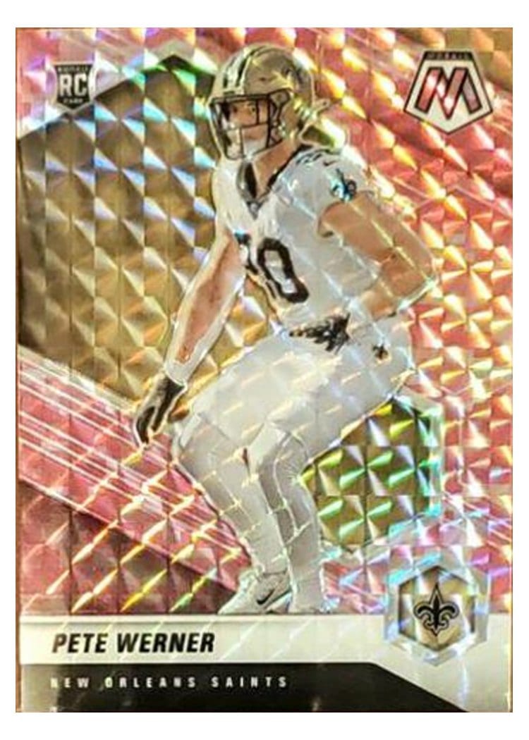 2021 Panini Mosaic Base Set Pete Werner #367 card