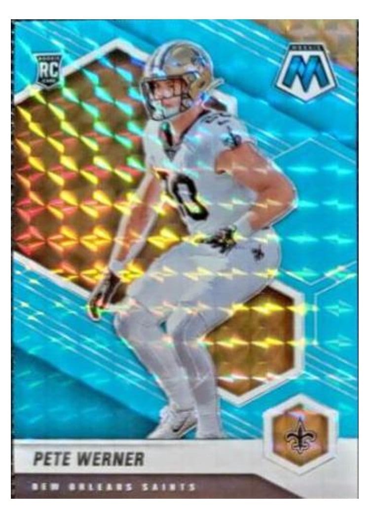 2021 Panini Mosaic Base Set Pete Werner #367 card