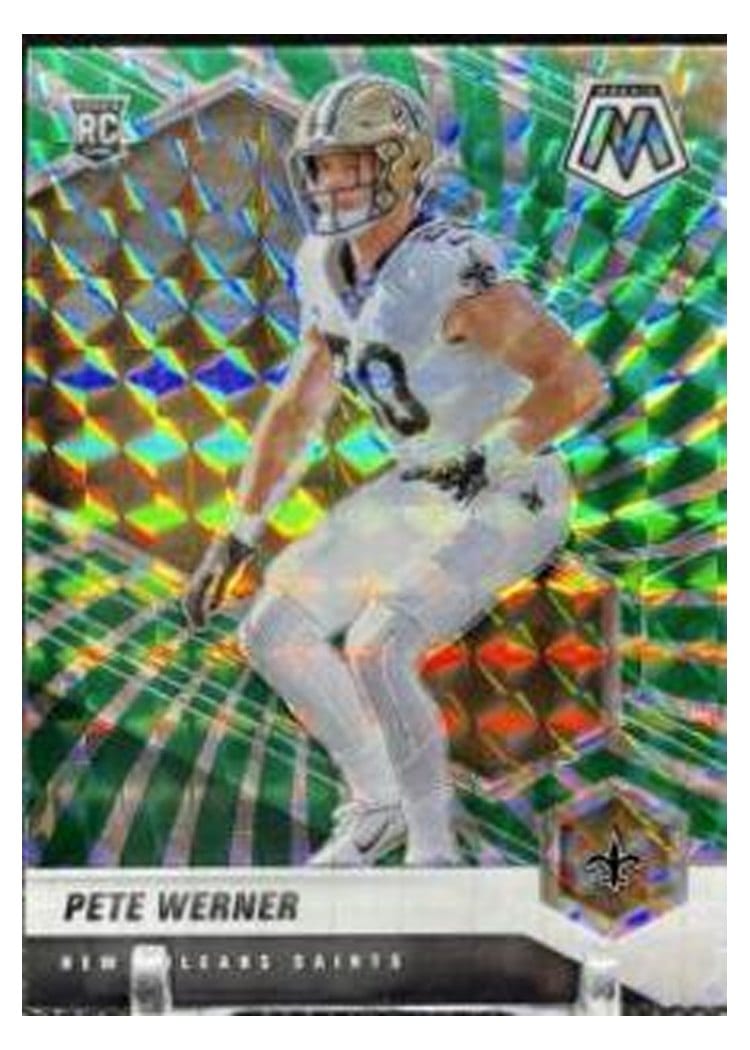 2021 Panini Mosaic Base Set Pete Werner #367 card