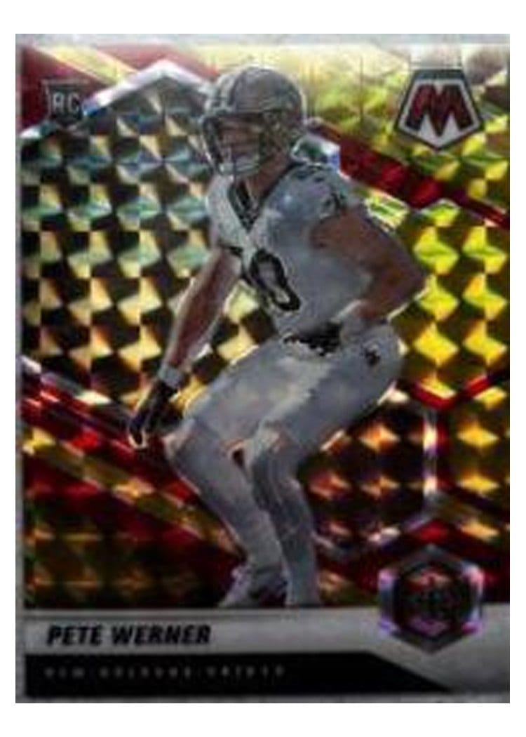 2021 Panini Mosaic Base Set Pete Werner #367 card