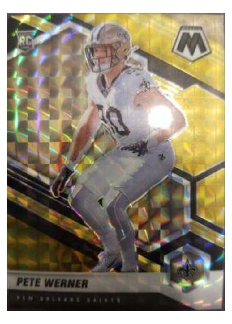 2021 Panini Mosaic Base Set Pete Werner #367 card
