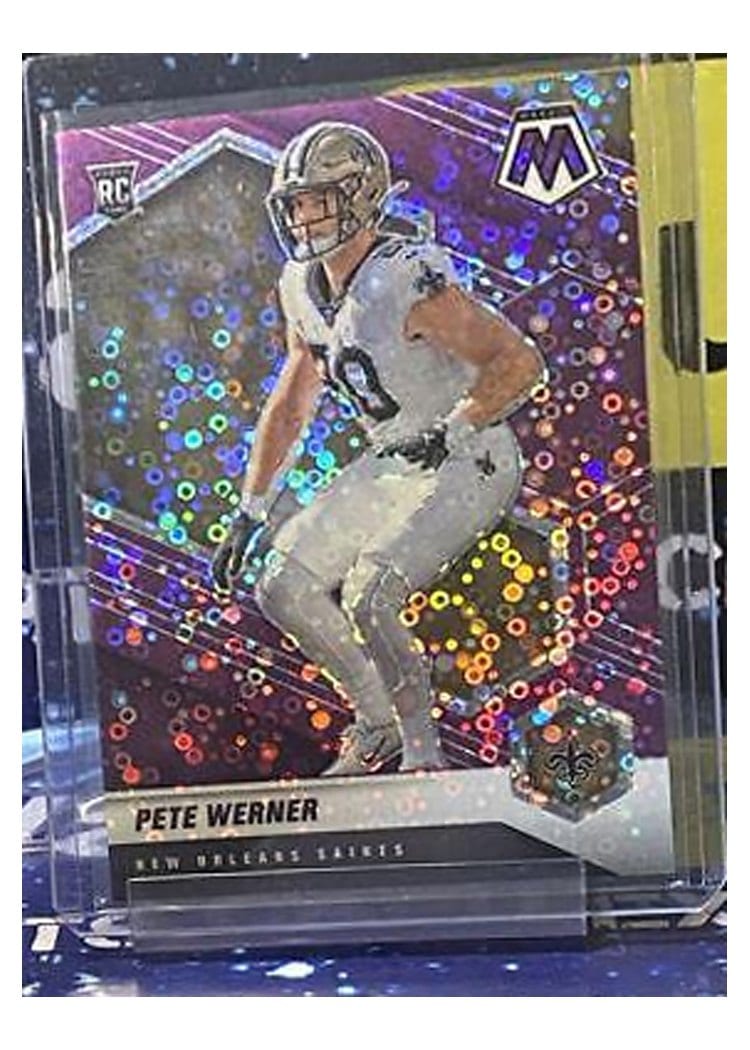 2021 Panini Mosaic Base Set Pete Werner #367 card