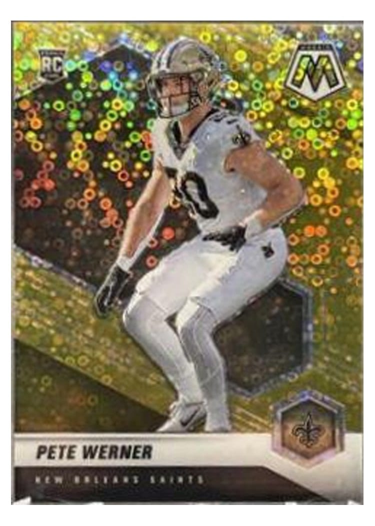 2021 Panini Mosaic Base Set Pete Werner #367 card