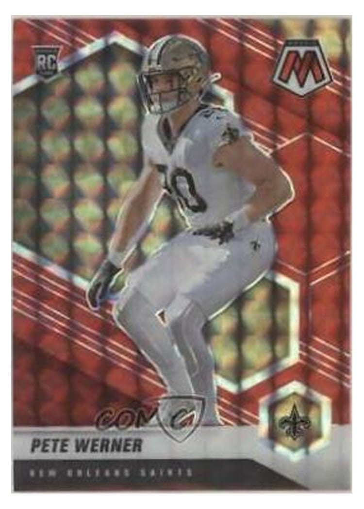 2021 Panini Mosaic Base Set Pete Werner #367 card