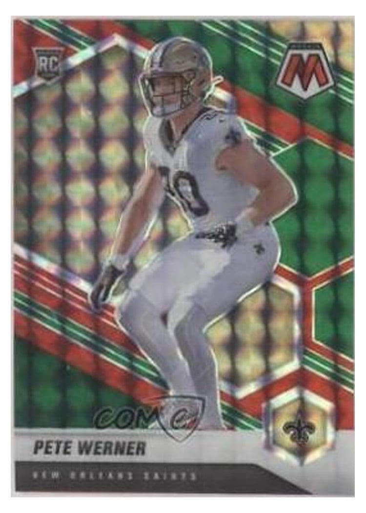 2021 Panini Mosaic Base Set Pete Werner #367 card