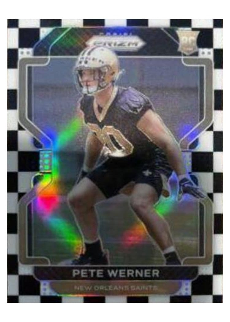 2021 Panini Prizm Base Set Pete Werner #391 card