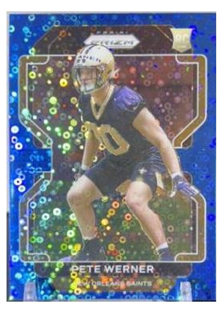2021 Panini Prizm Base Set Pete Werner #391 card