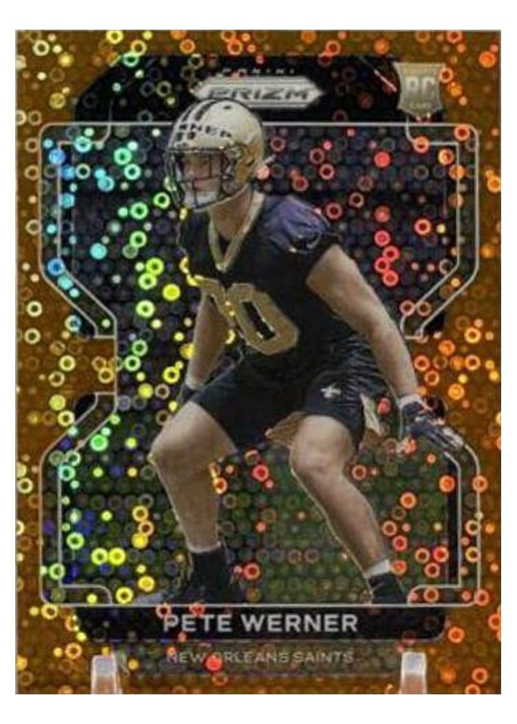 2021 Panini Prizm Base Set Pete Werner #391 card