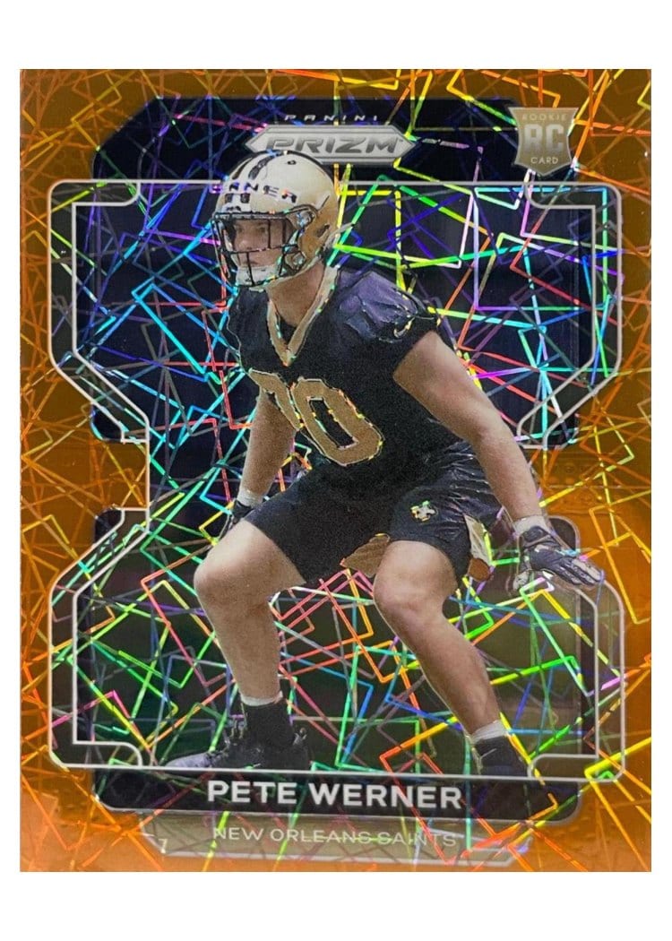 2021 Panini Prizm Base Set Pete Werner #391 card
