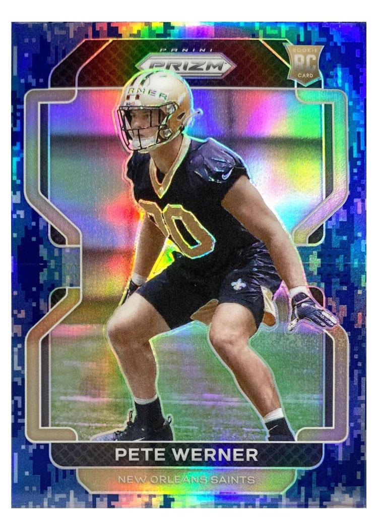 2021 Panini Prizm Base Set Pete Werner #391 card