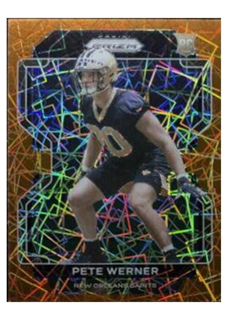 2021 Panini Prizm Base Set Pete Werner #391 card