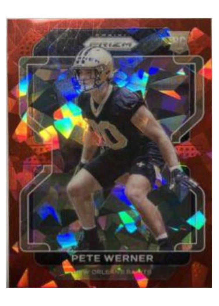 2021 Panini Prizm Base Set Pete Werner #391 card
