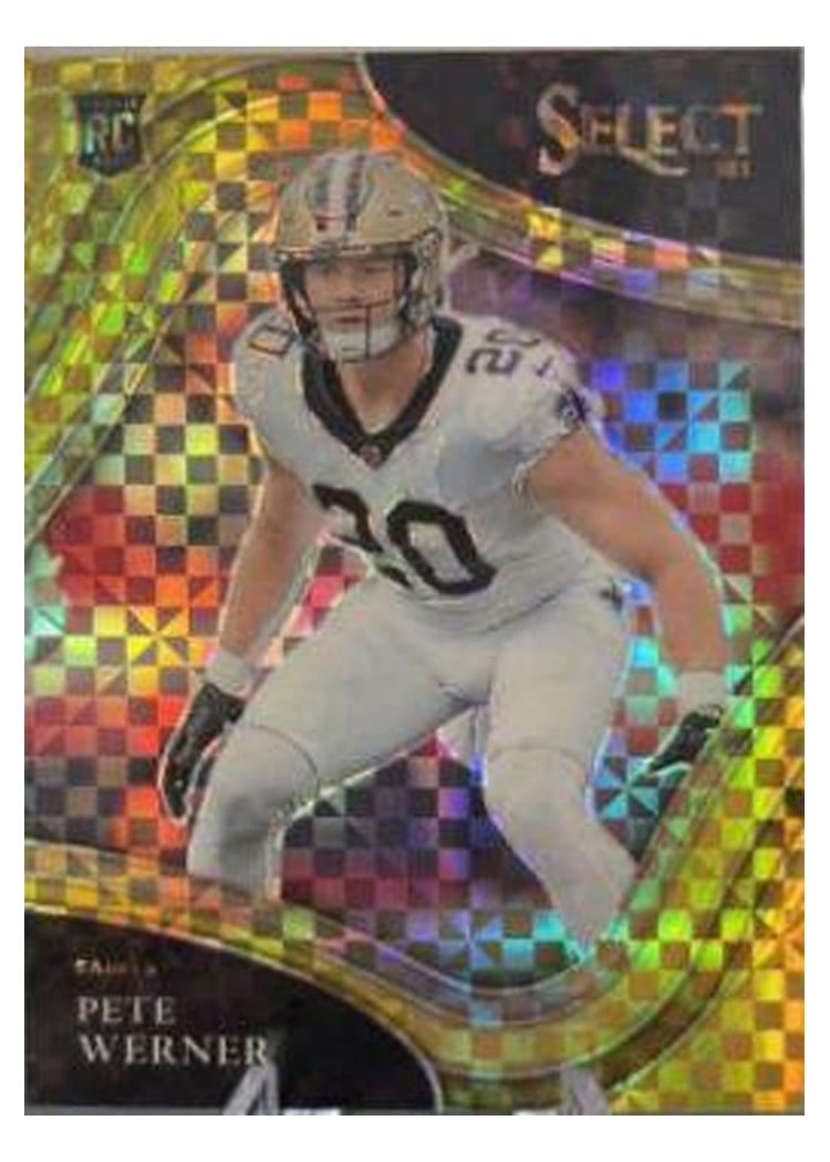 2021 Panini Select Base Set Pete Werner #391 card